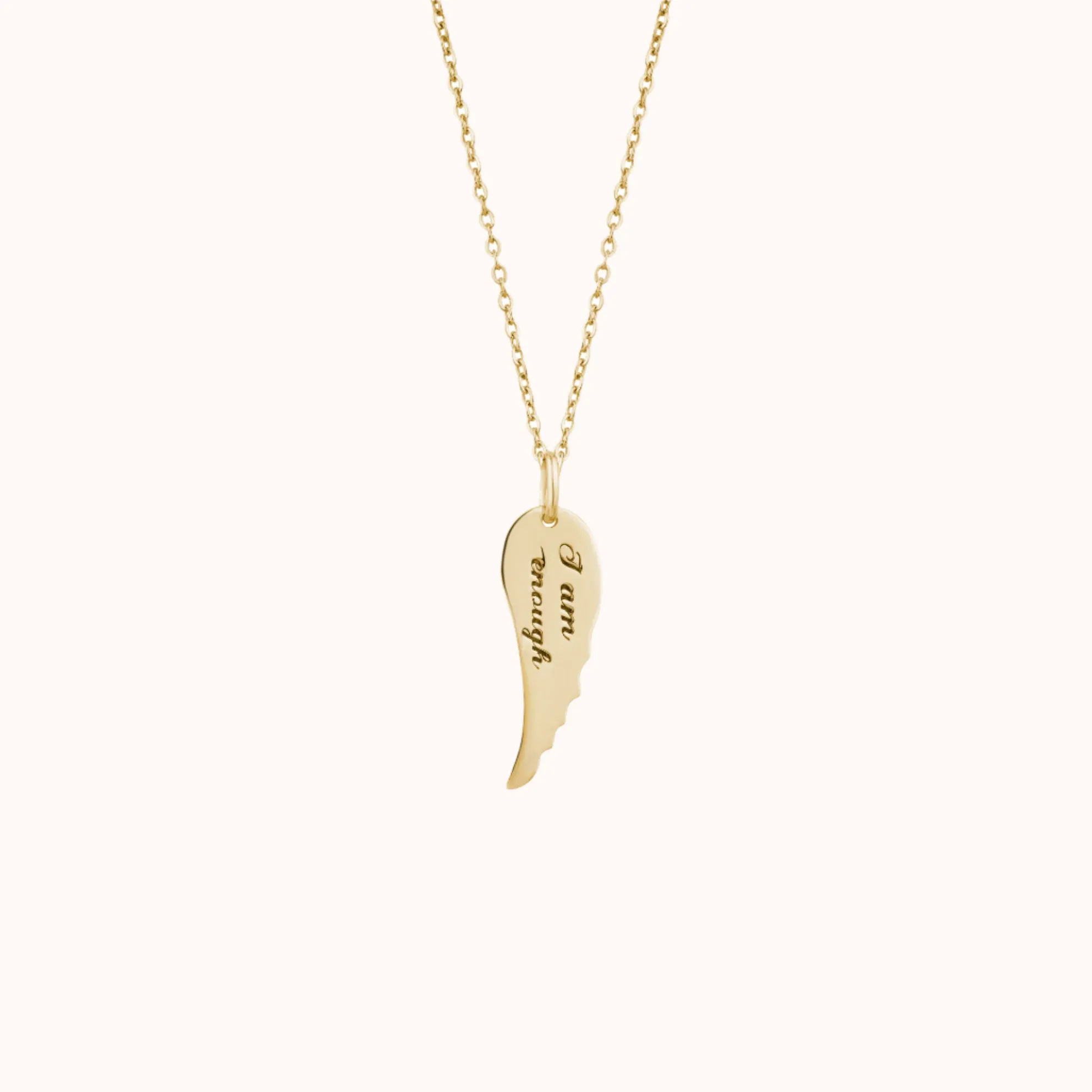 Graceful Leaf Personalized Necklace