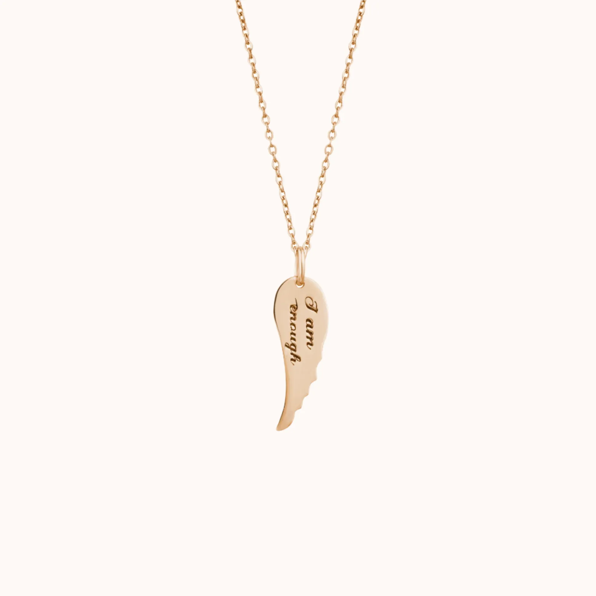 Graceful Leaf Personalized Necklace