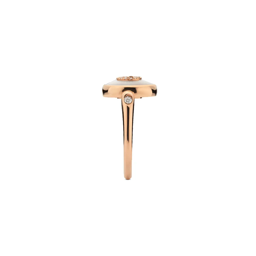 Gucci Interlocking 18K Diamond Ring