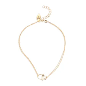 Hamsa (hand) Anklet