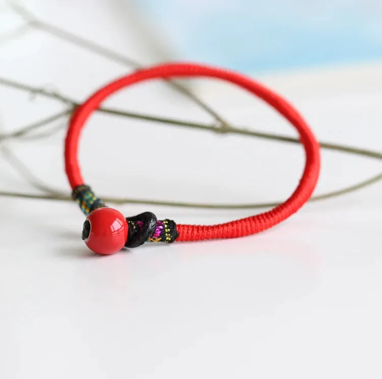 Hand made Boho DIY Ceramic beads Charm Bracelets
