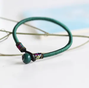 Hand made Boho DIY Ceramic beads Charm Bracelets
