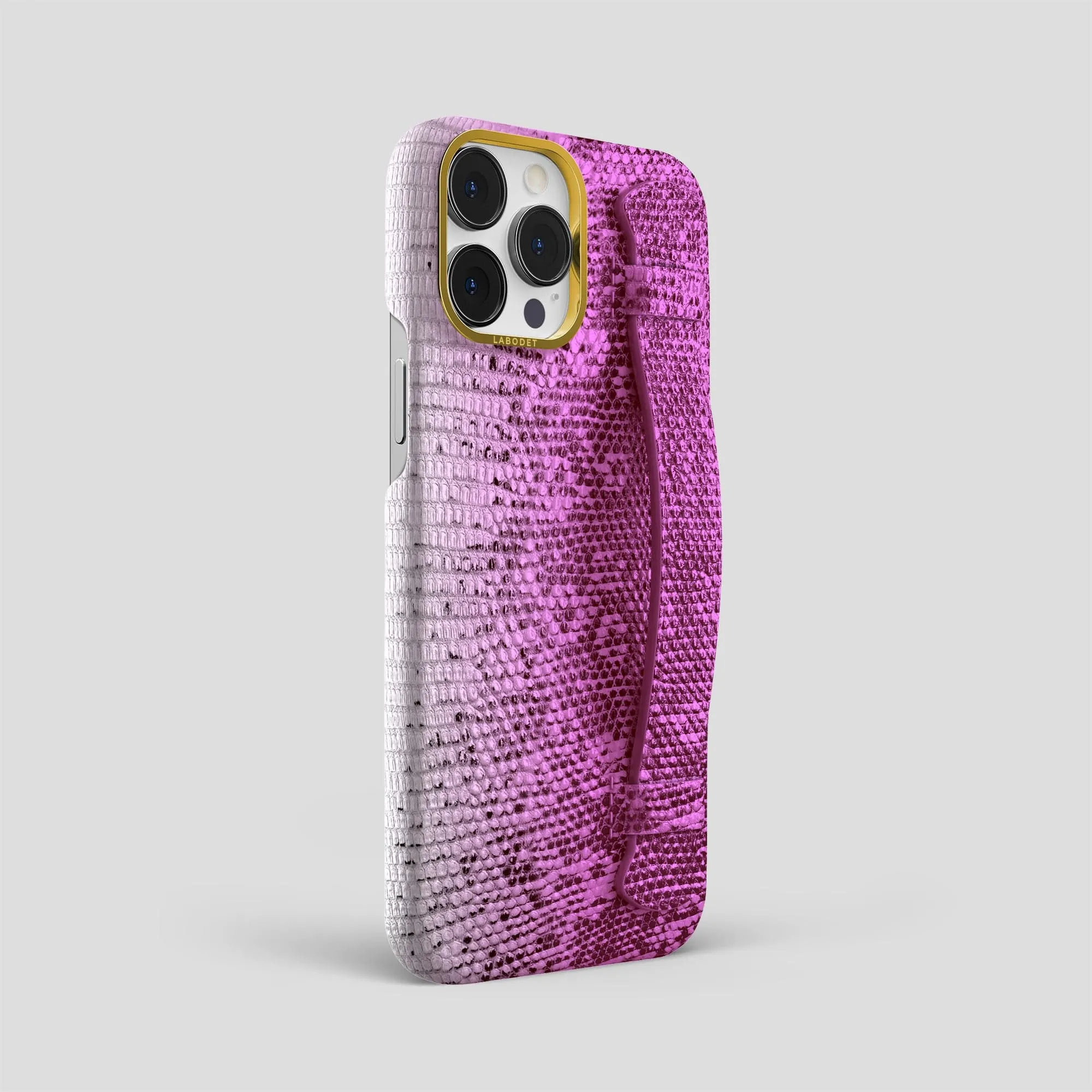Handle Case For iPhone 15 Pro Max In Himalayan Lizard