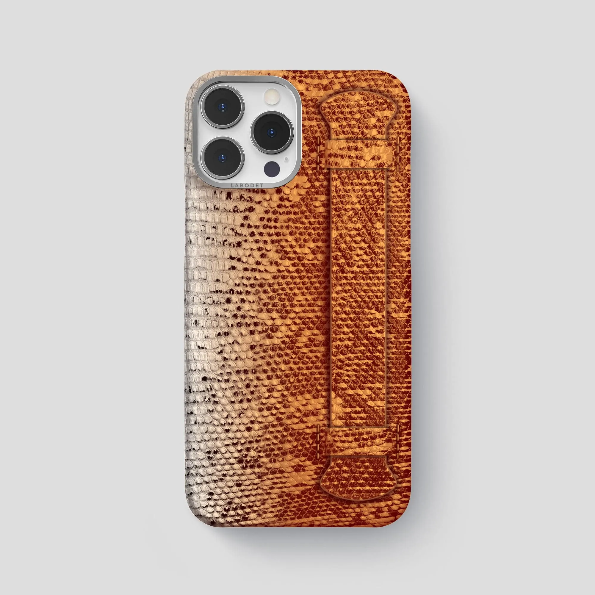 Handle Case For iPhone 15 Pro Max In Himalayan Lizard