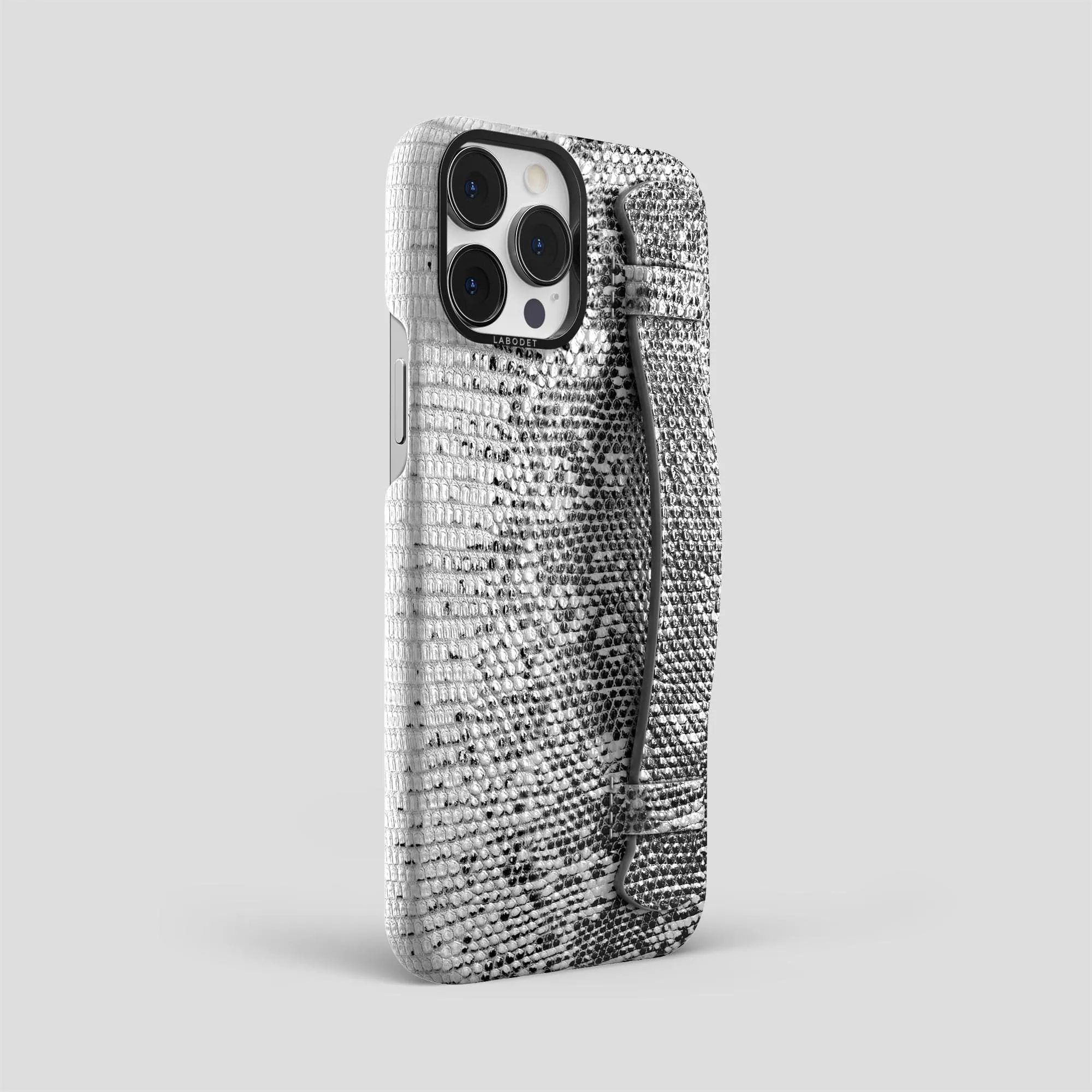 Handle Case For iPhone 15 Pro Max In Himalayan Lizard