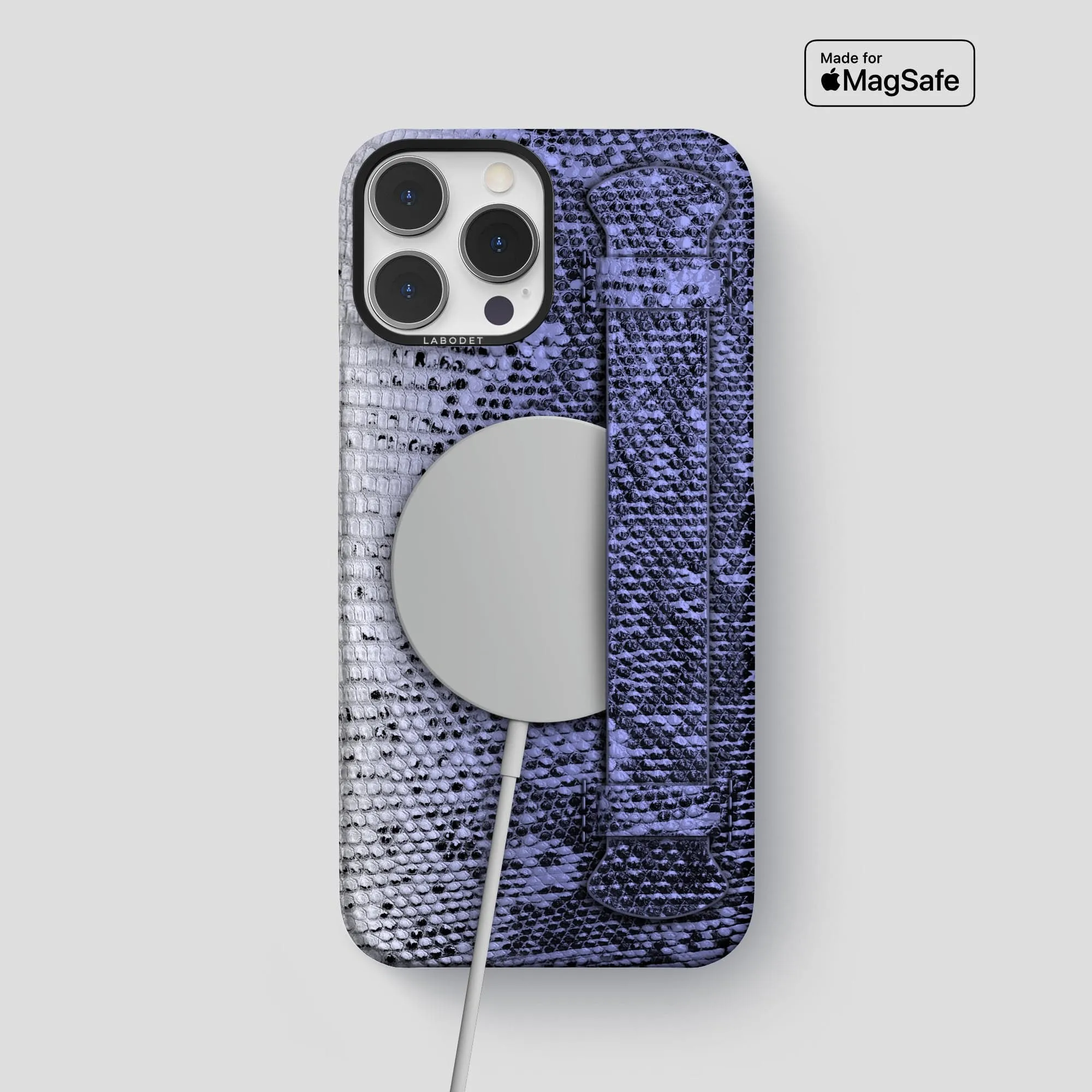 Handle Case For iPhone 15 Pro Max In Himalayan Lizard