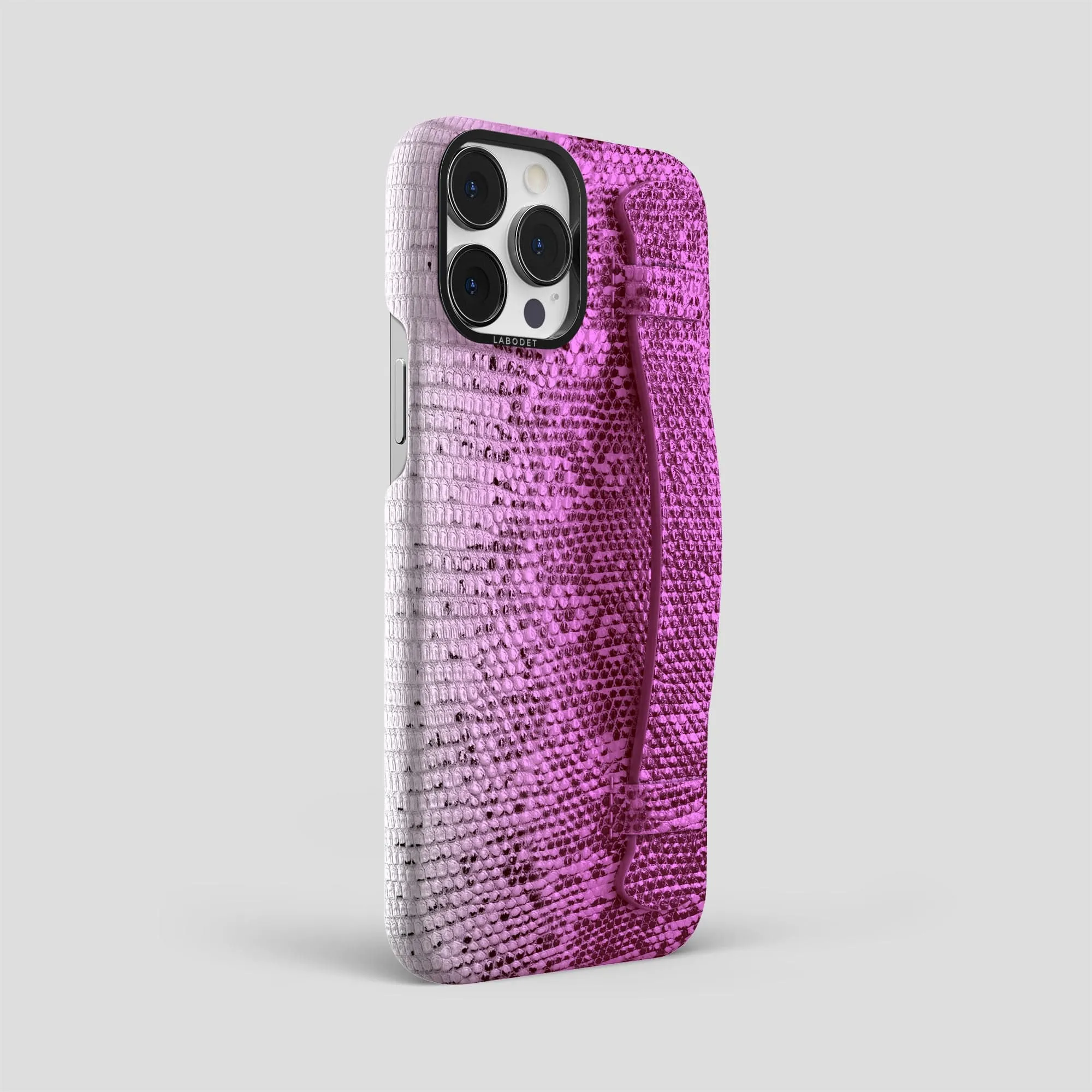 Handle Case For iPhone 15 Pro Max In Himalayan Lizard