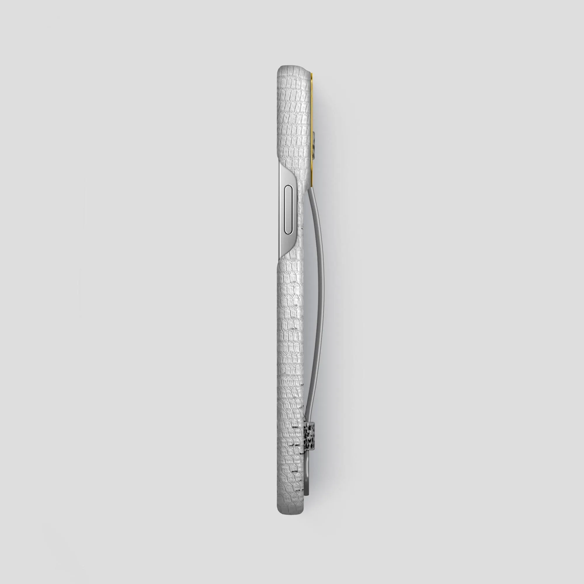 Handle Case For iPhone 15 Pro Max In Himalayan Lizard