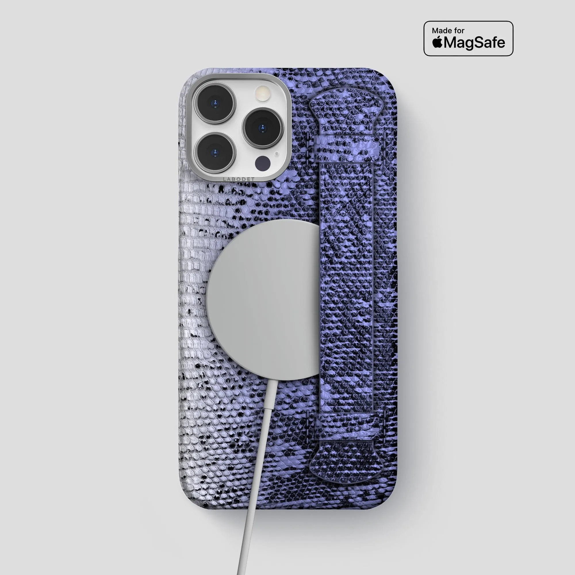 Handle Case For iPhone 15 Pro Max In Himalayan Lizard