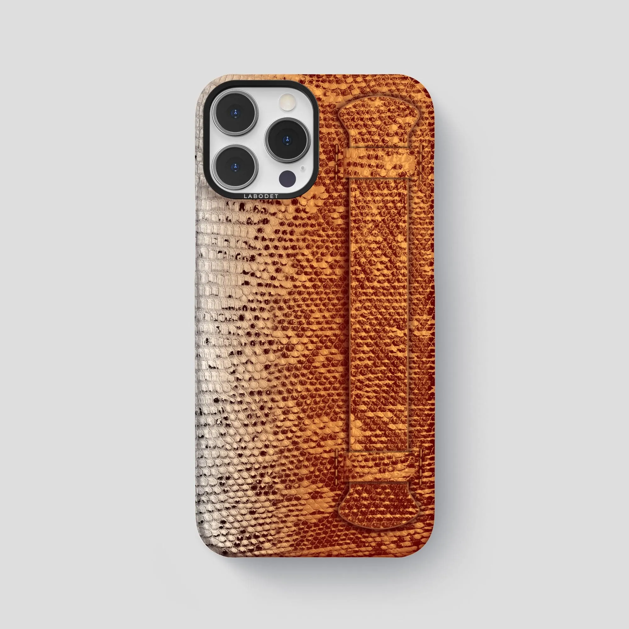 Handle Case For iPhone 15 Pro Max In Himalayan Lizard