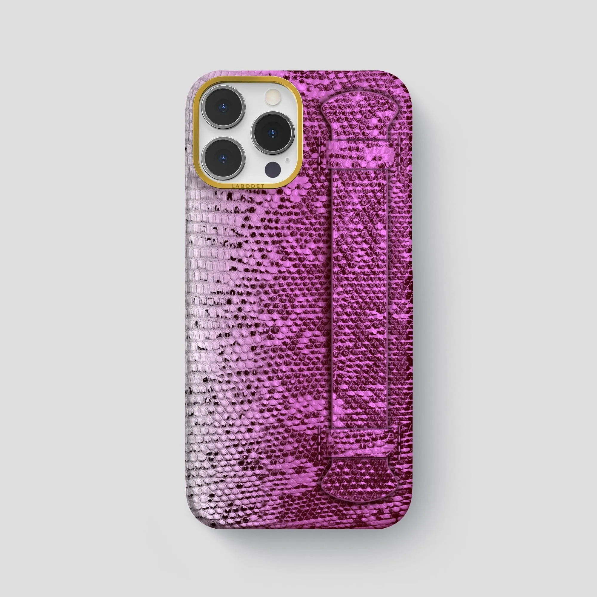 Handle Case For iPhone 15 Pro Max In Himalayan Lizard