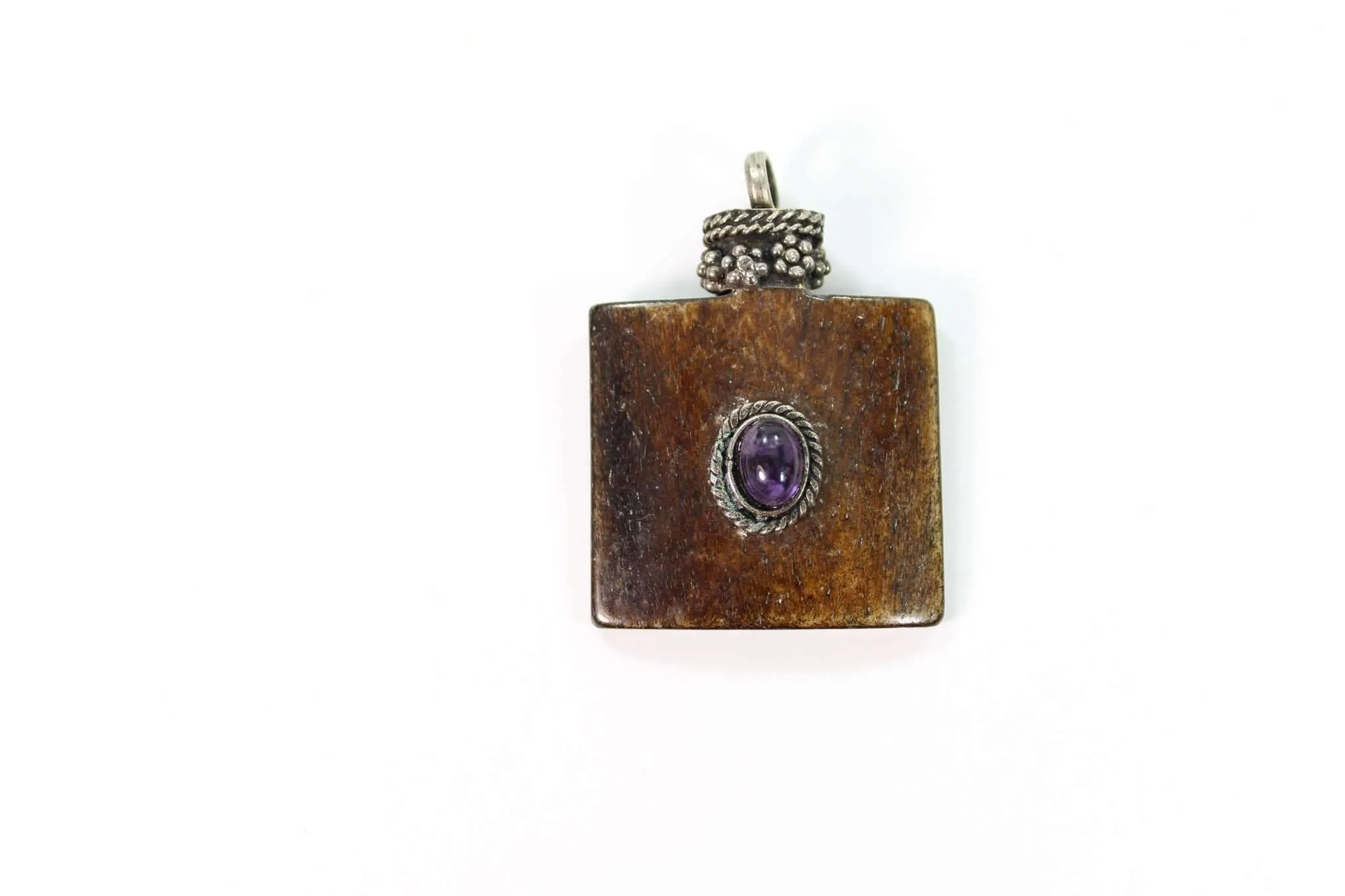 Horn & Stone Tribal Pendant Necklace