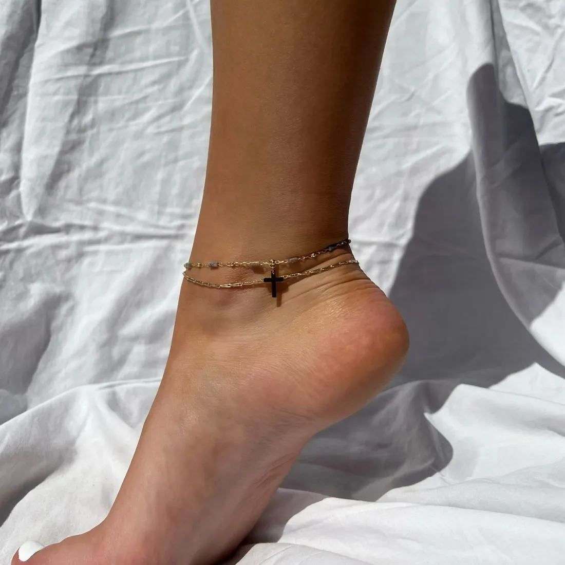 HOUSE OF AU. ORA Golden Hour Anklet