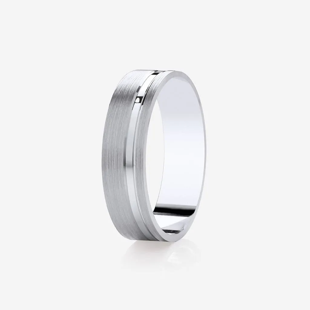 Hudson | 9ct Gold 6mm Men's Wedding Ring