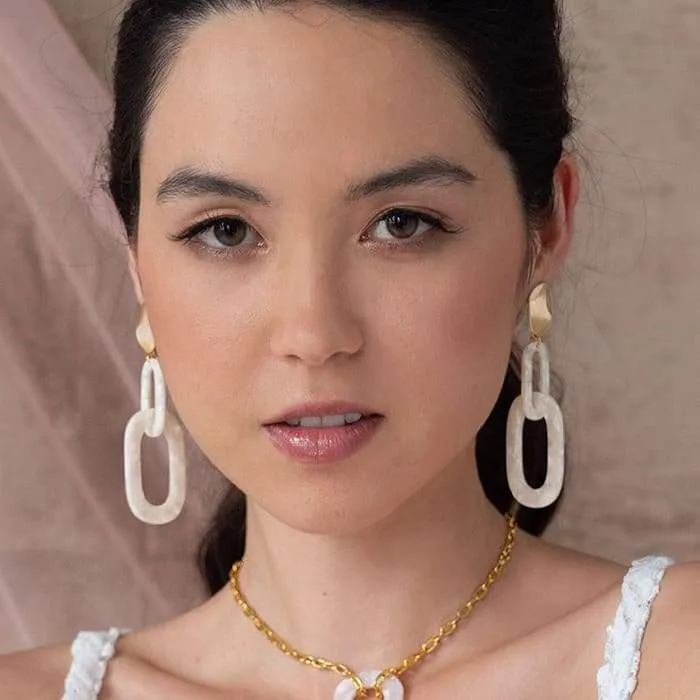Joss Modern Link Earrings