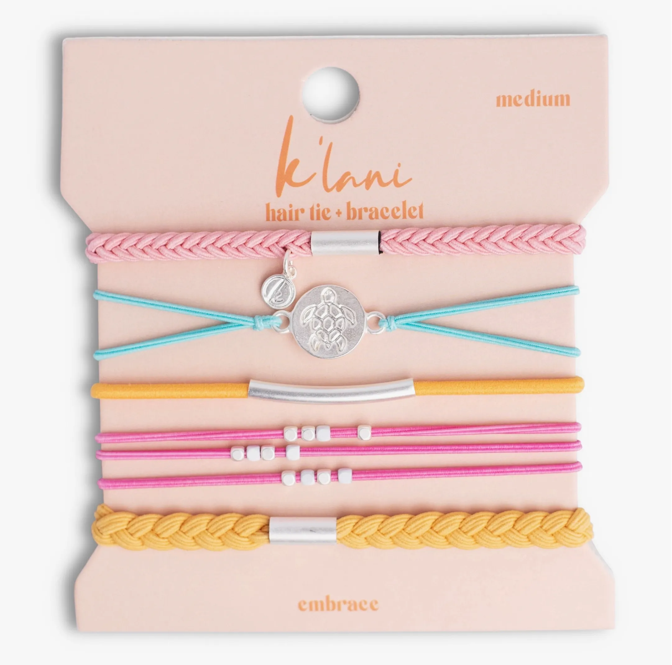 K'Lani Hair Tie Bracelets - Embrace