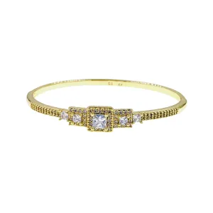 Lara Cubic Zirconia Bangle Bracelet