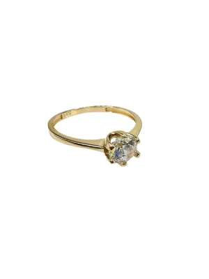 Lesotho Jewellery 14k Gold Ring for Women - 1.51 Grams, Size -N 1/2