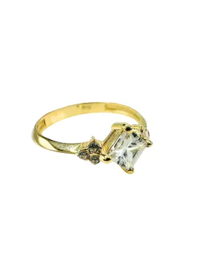 Lesotho Jewellery 14k Gold Ring for Women - 1.82 Grams, Size -O