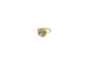 Lesotho Jewellery 14k Gold Ring for Women - 2 Grams, Size -O