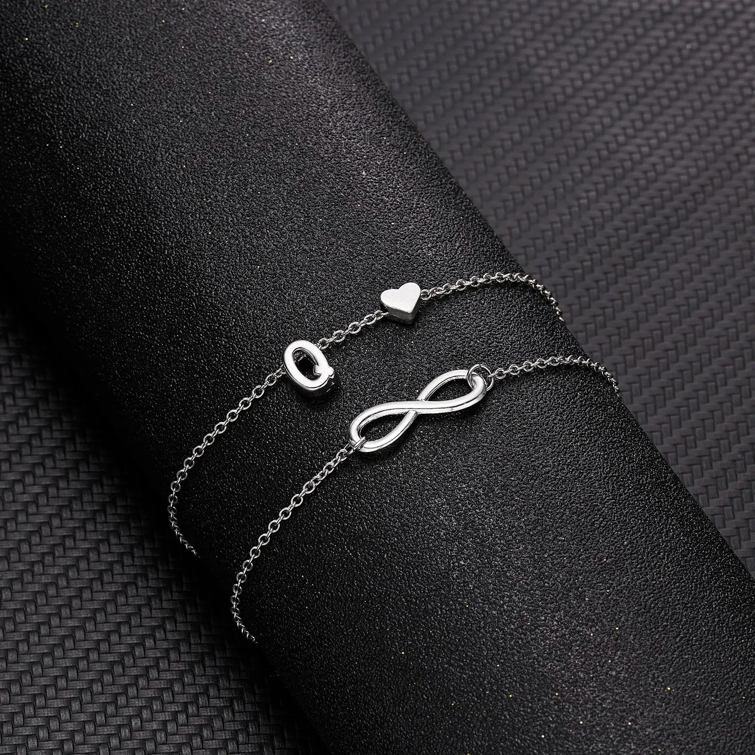 Letter Initial Anklet