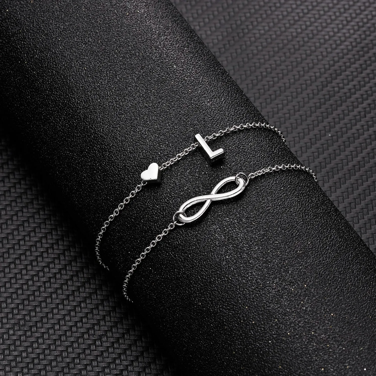 Letter Initial Anklet