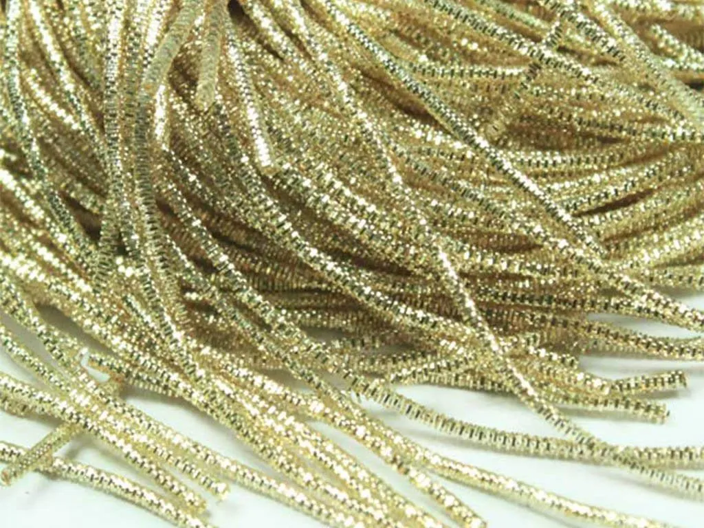 Light Golden Nakshi / Bullion Wire