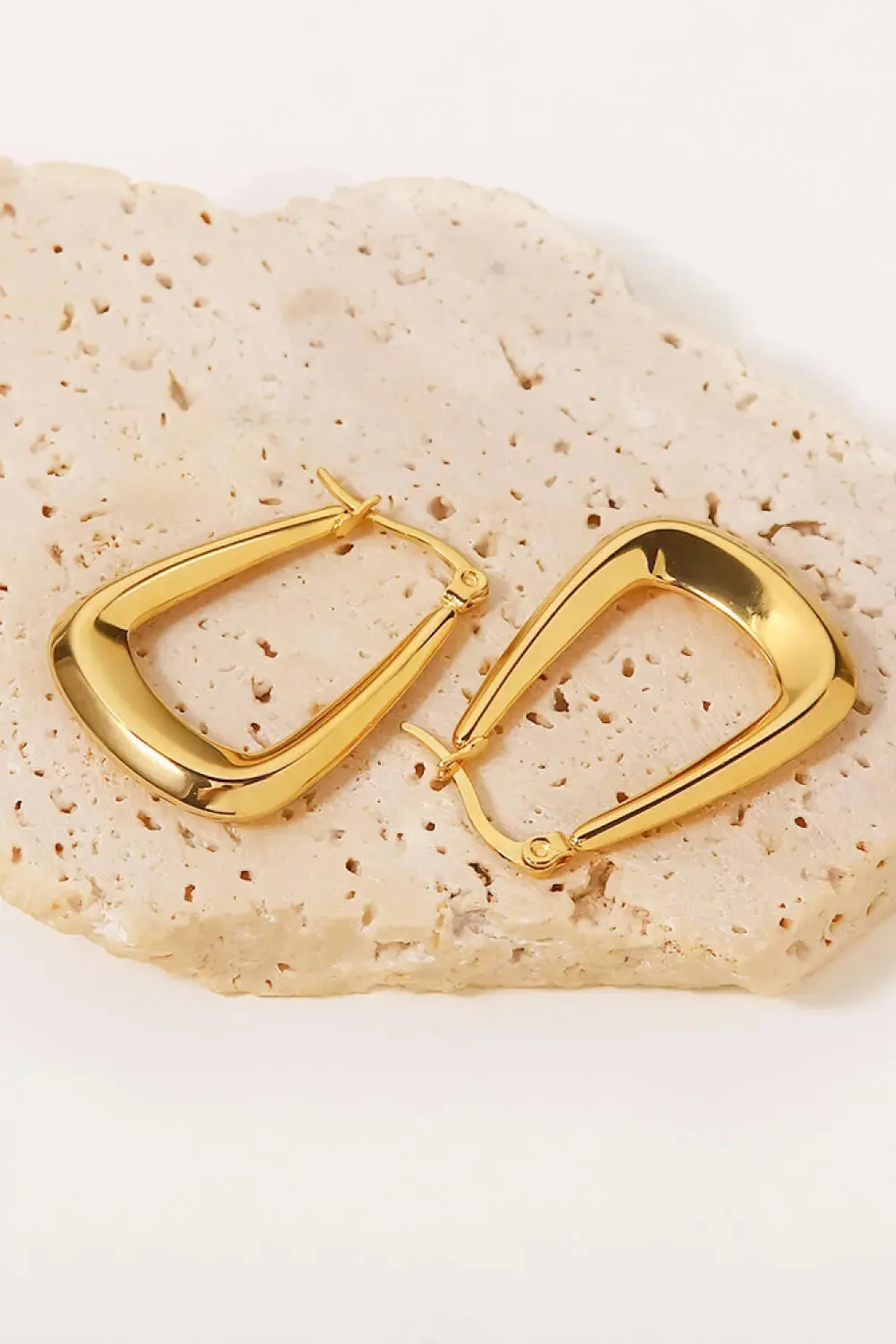 LOVCIA 18K Gold-Plated Geometric Earrings