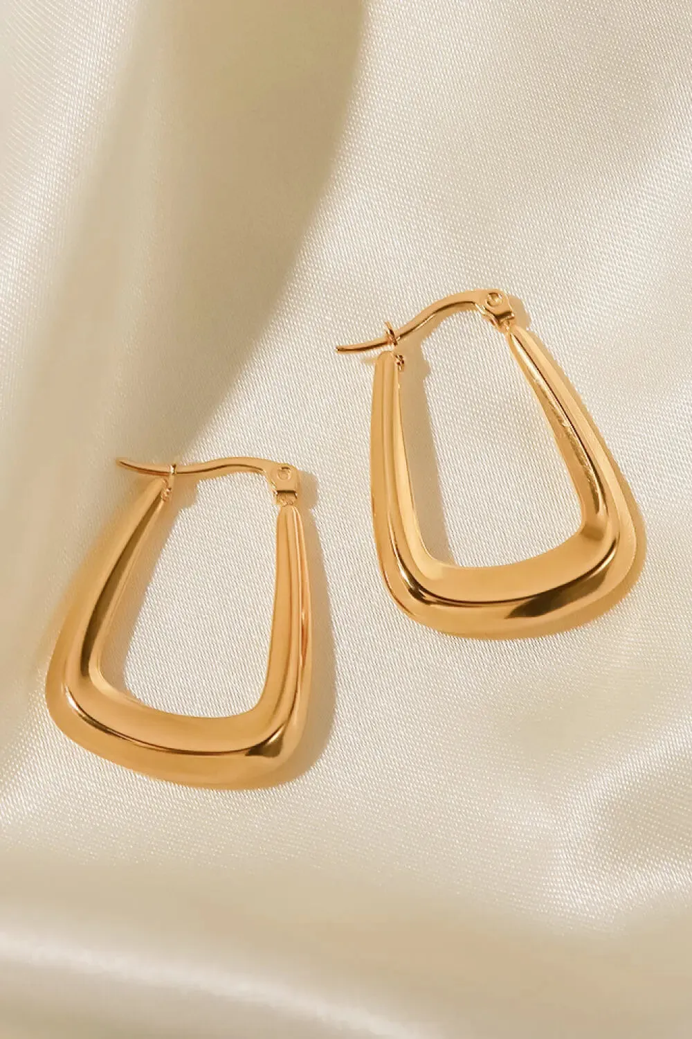 LOVCIA 18K Gold-Plated Geometric Earrings