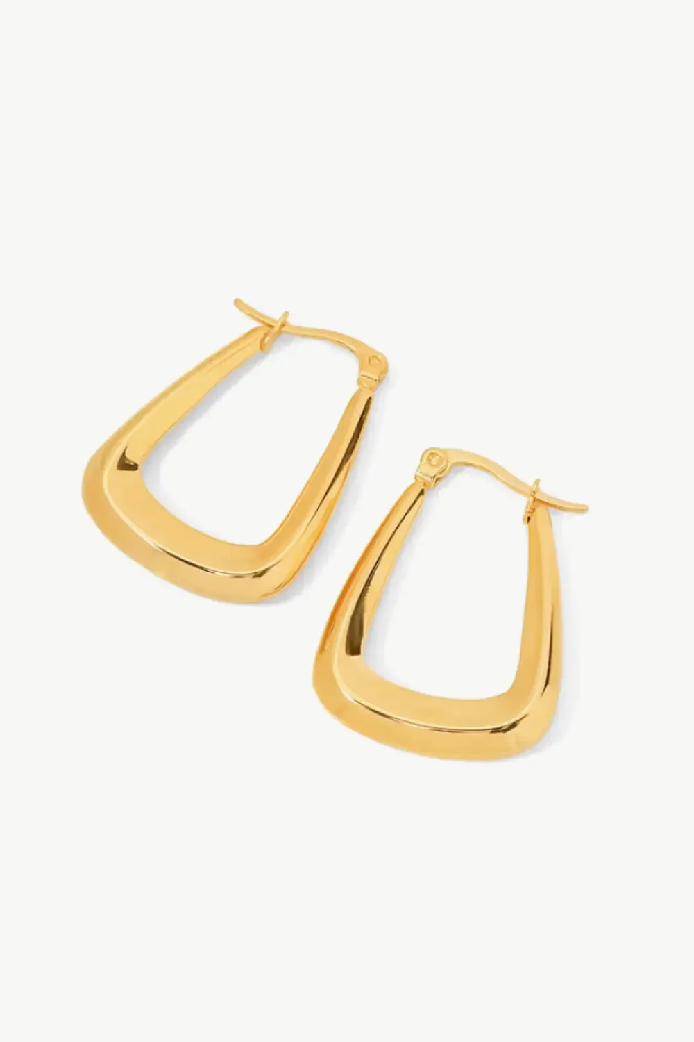LOVCIA 18K Gold-Plated Geometric Earrings