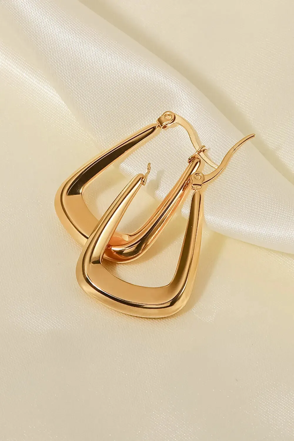 LOVCIA 18K Gold-Plated Geometric Earrings