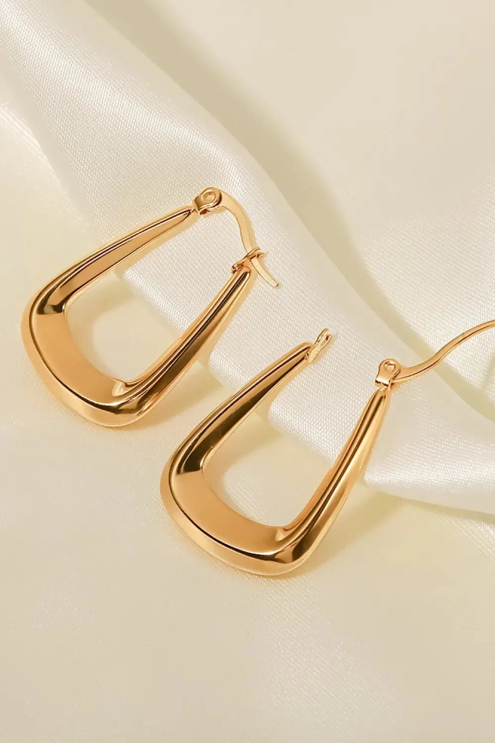 LOVCIA 18K Gold-Plated Geometric Earrings