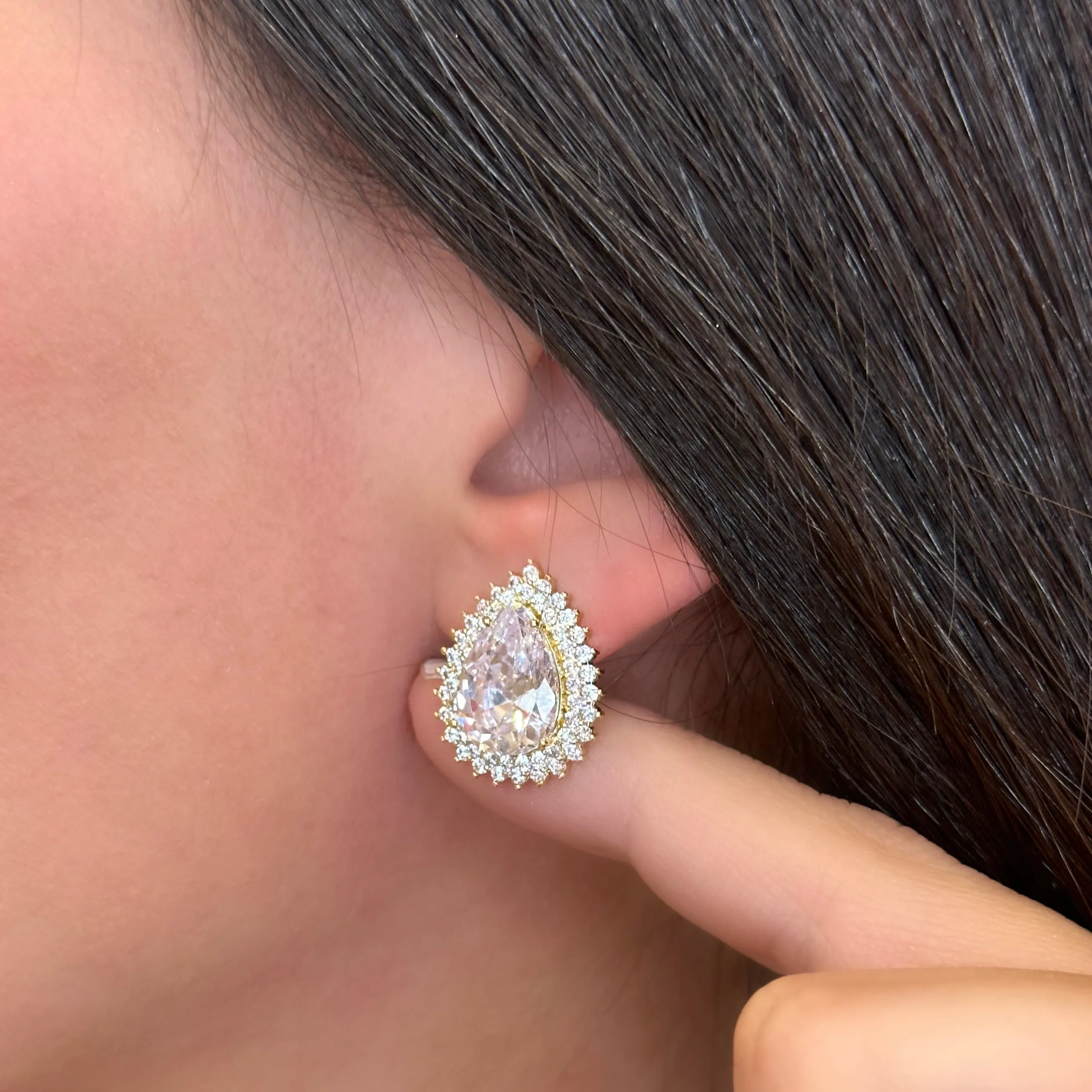 LUXURIOUS DROP SET | Double 18K Gold Plated