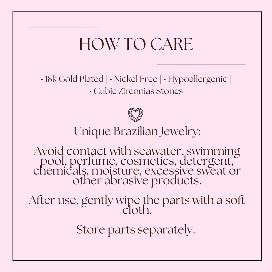 LUXURIOUS DROP SET | Double 18K Gold Plated