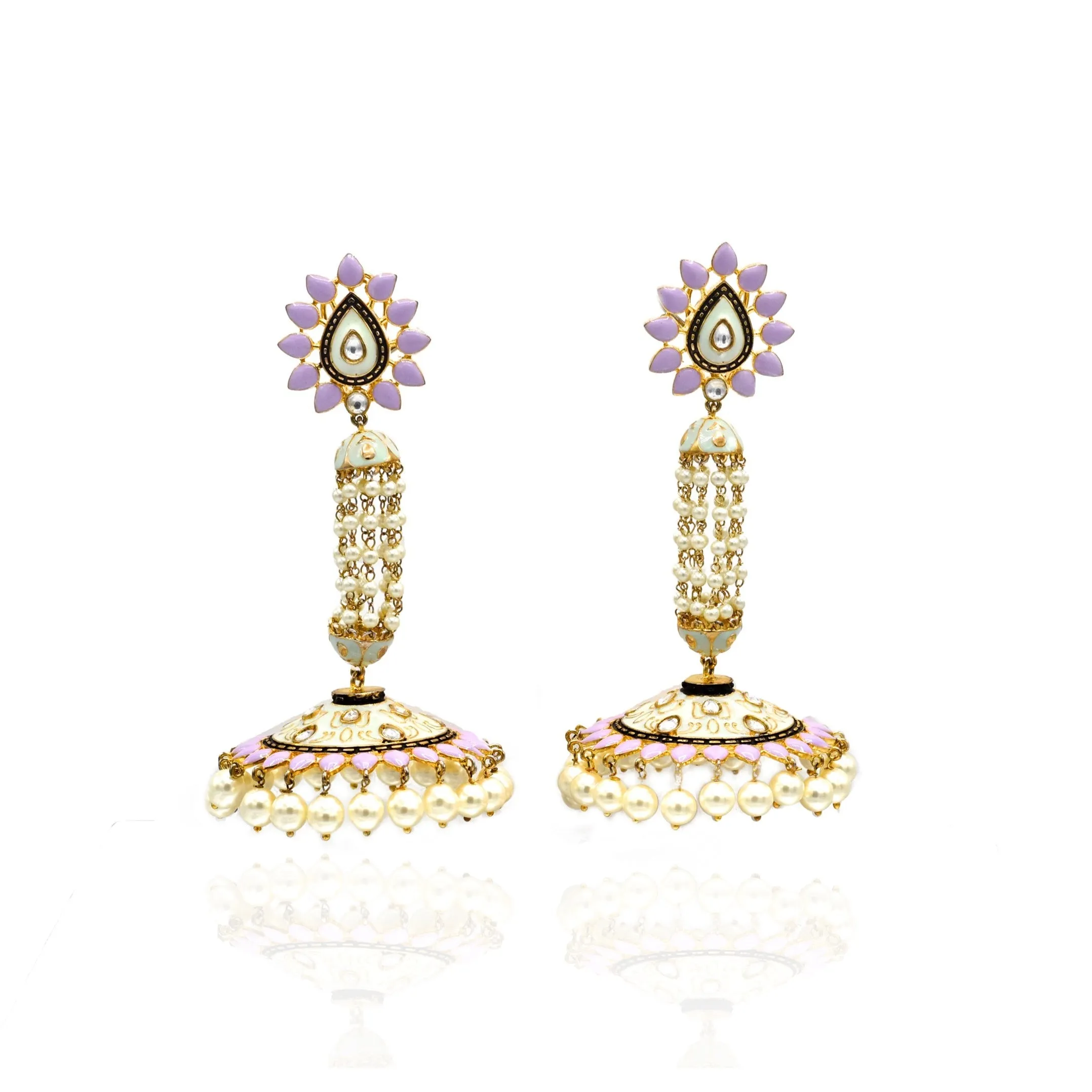 Madhu Meenakari Earrings