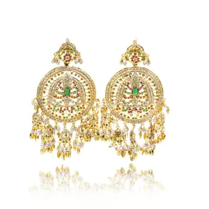 Mahseen Jadau Earrings Tikka Set