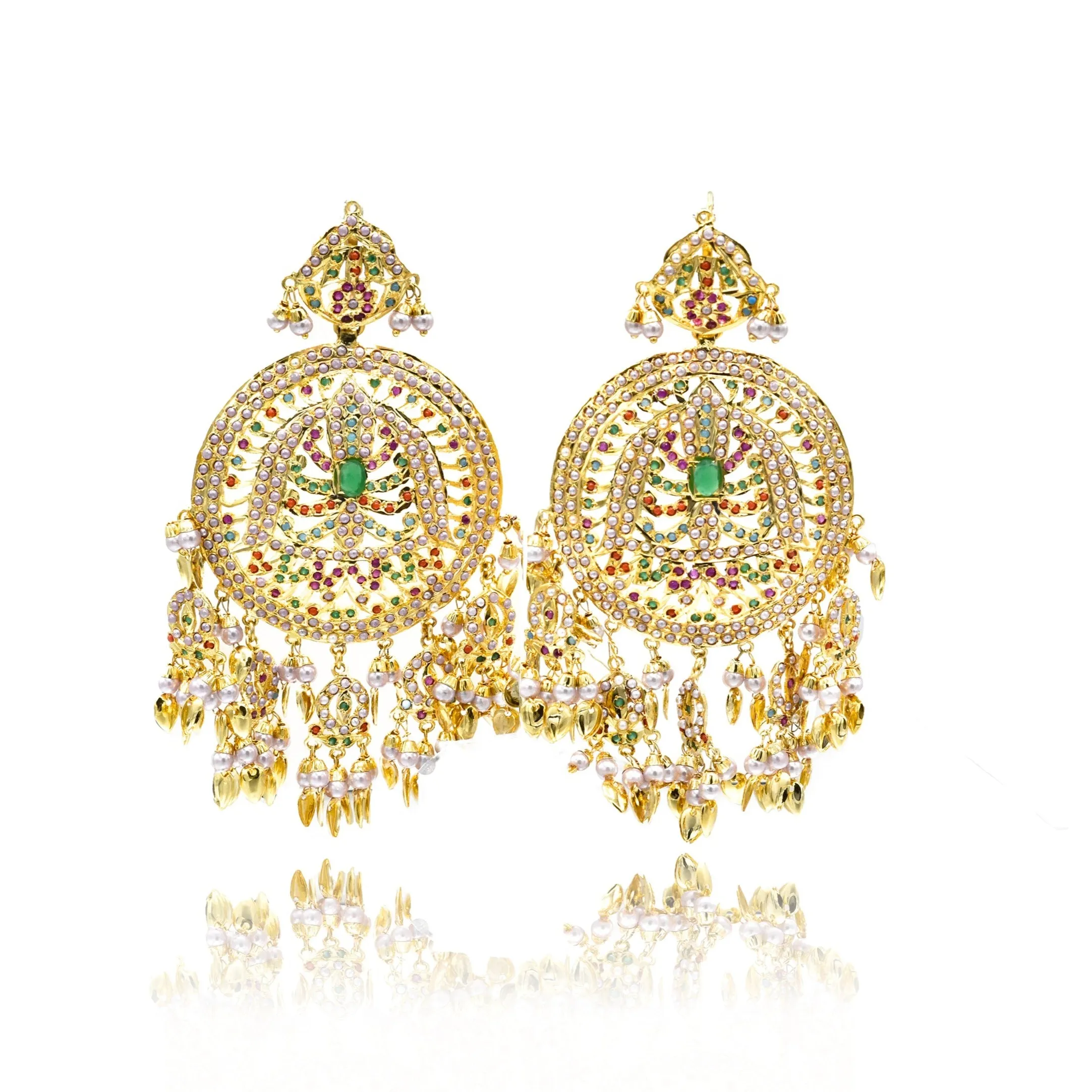 Mahseen Jadau Earrings Tikka Set