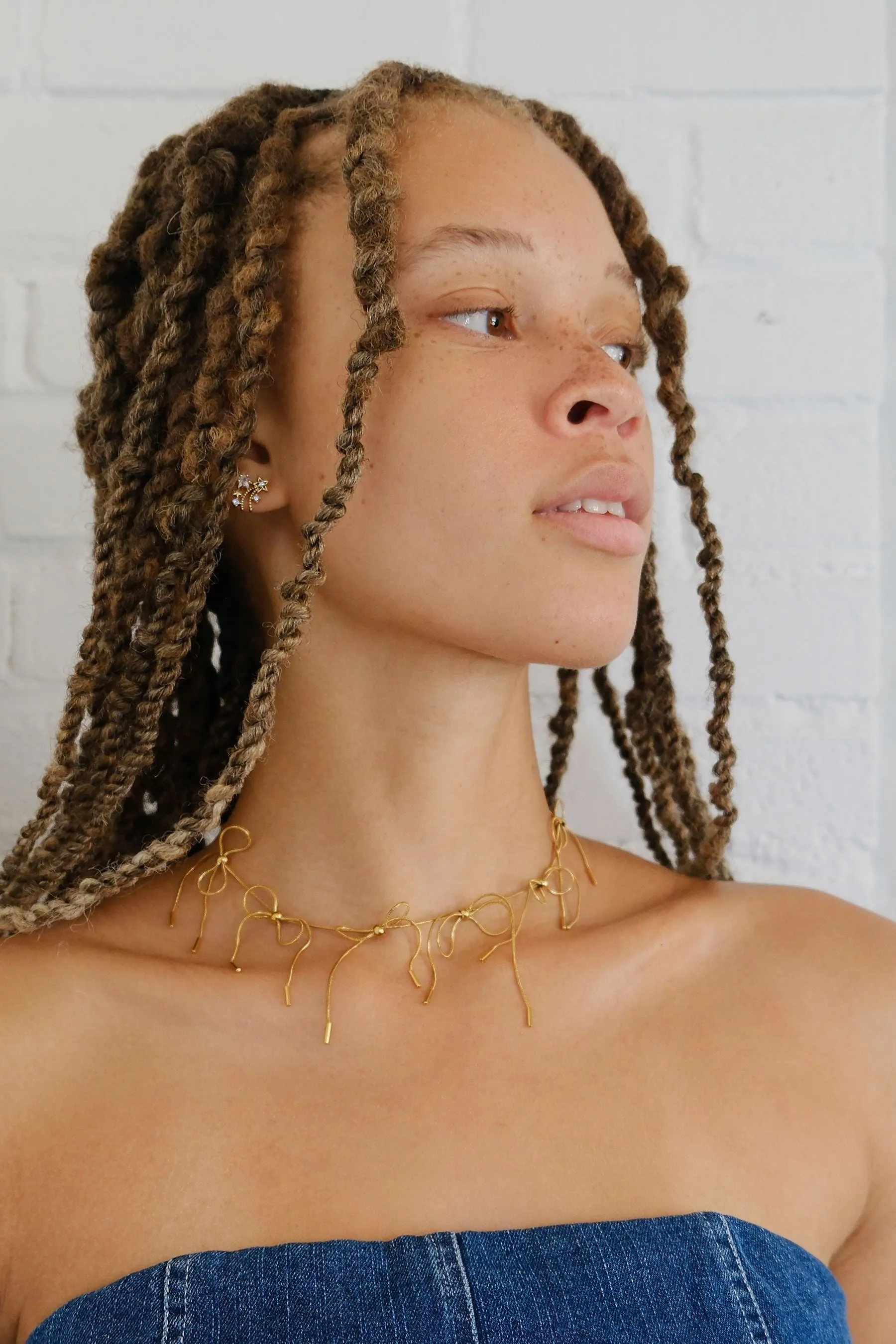 Maxine Bow Chain Necklace