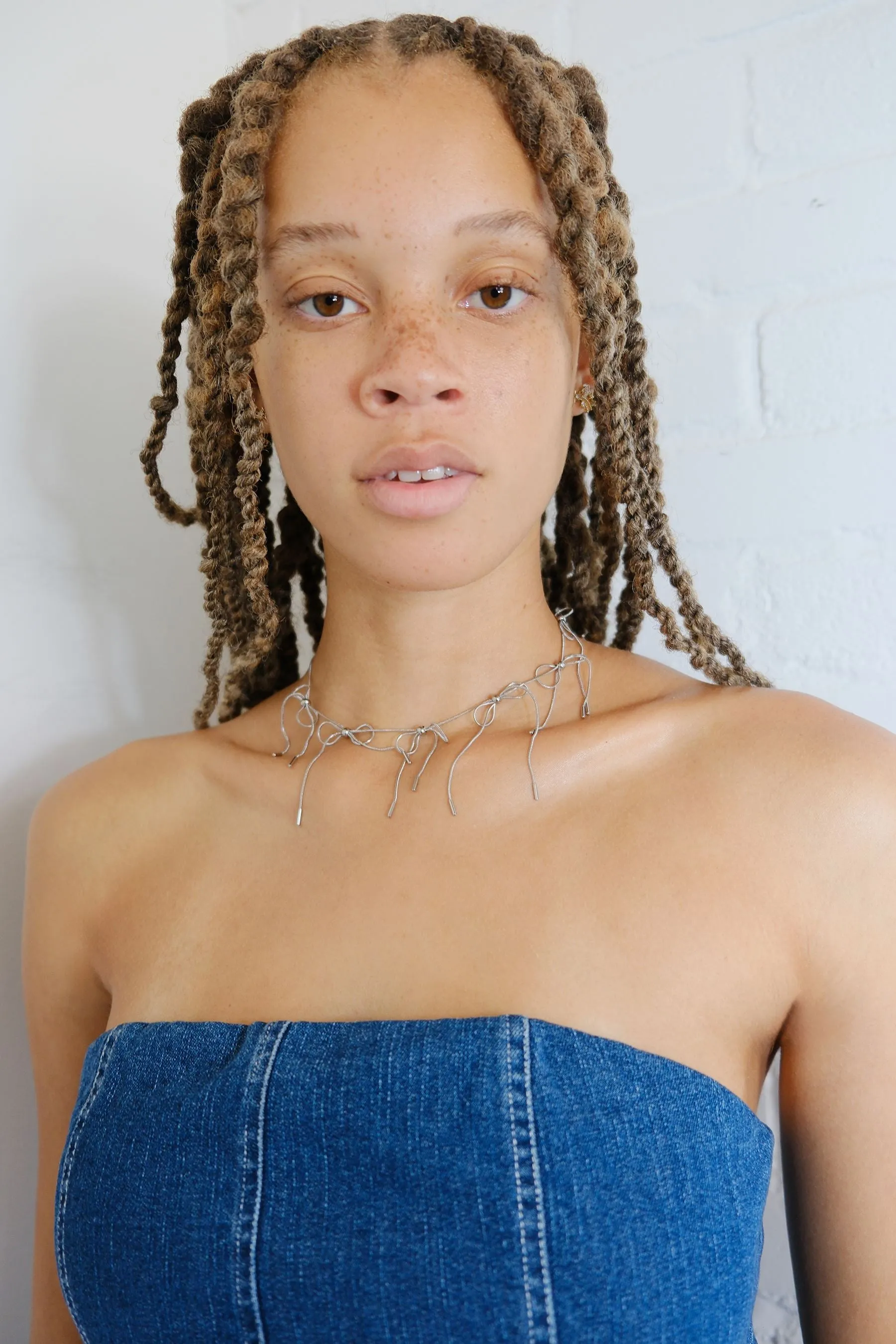 Maxine Bow Chain Necklace