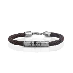 Men's Braided Leather Bracelet