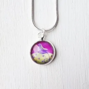 Mini Pendant – "Sing from the tree tops" – Amélie Gagné