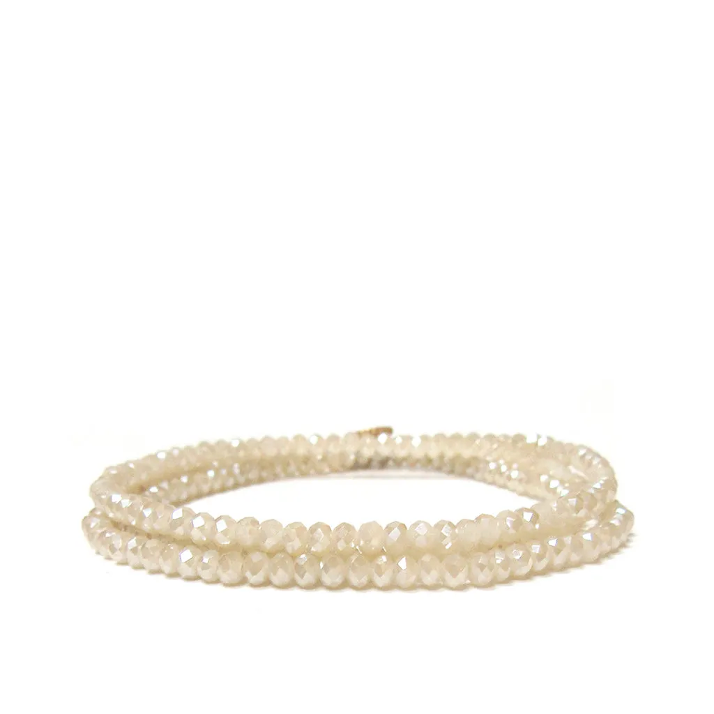 Mini Stretch Bracelet Wrap or Necklace