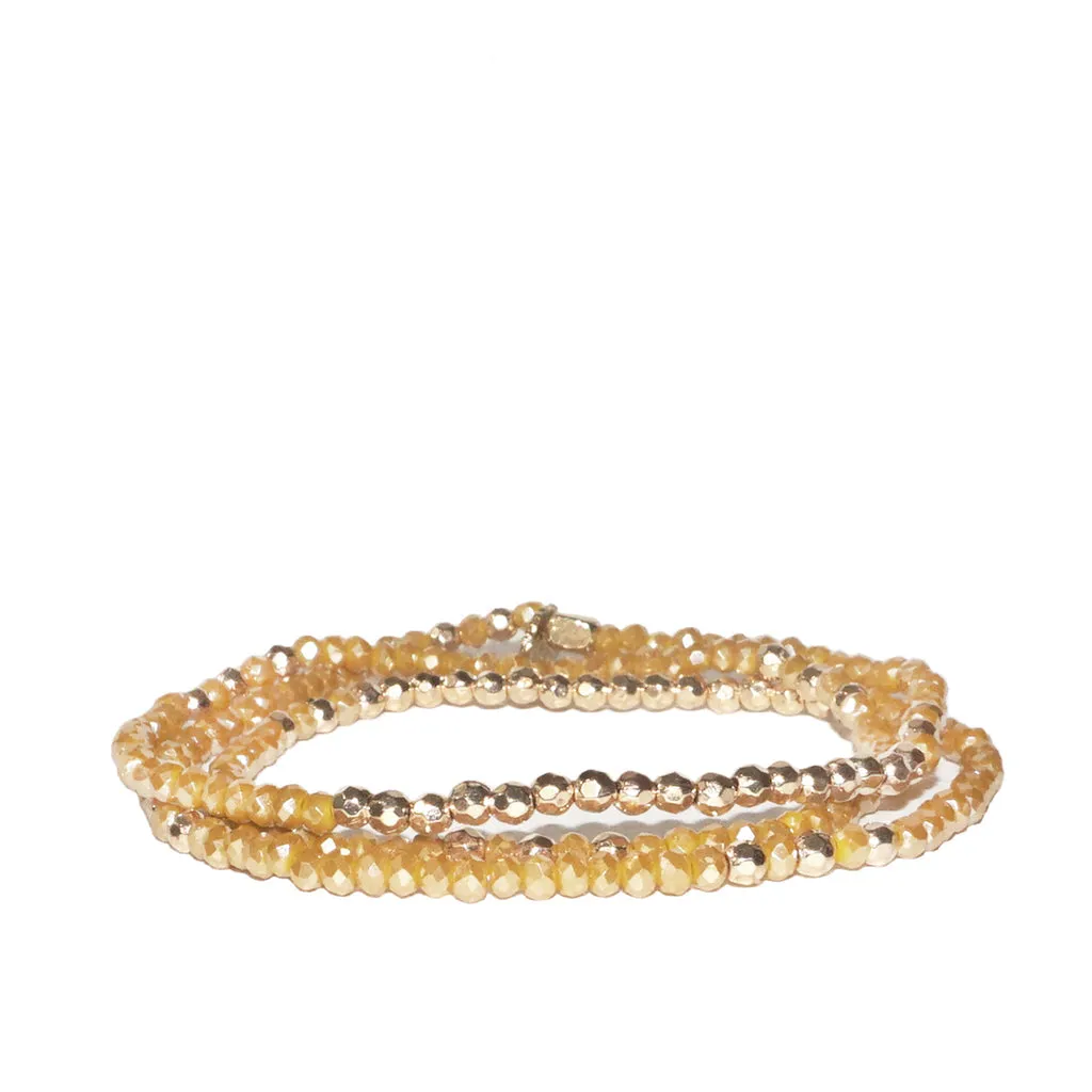 Mini Stretch Bracelet Wrap or Necklace