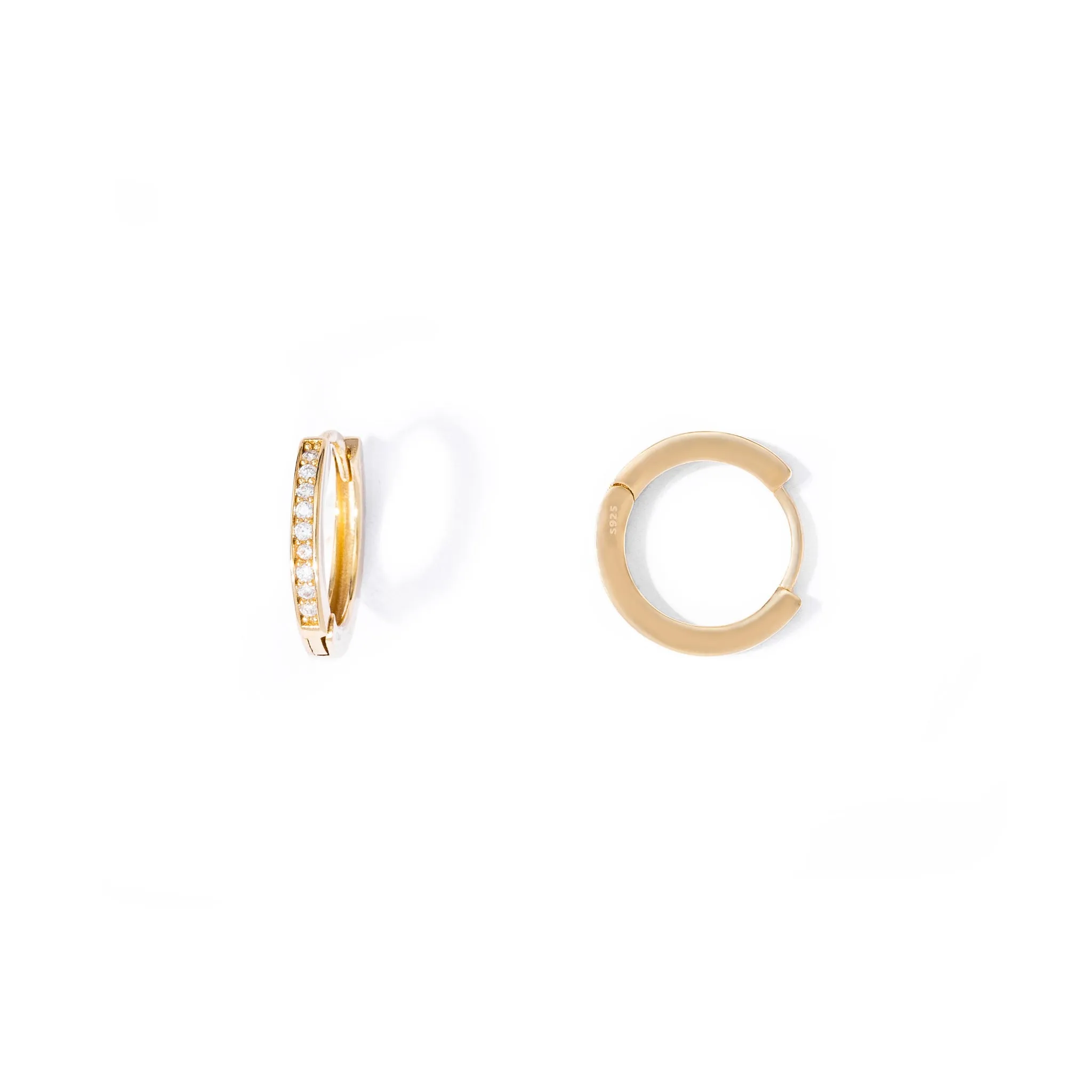 Modern Hoop Earrings