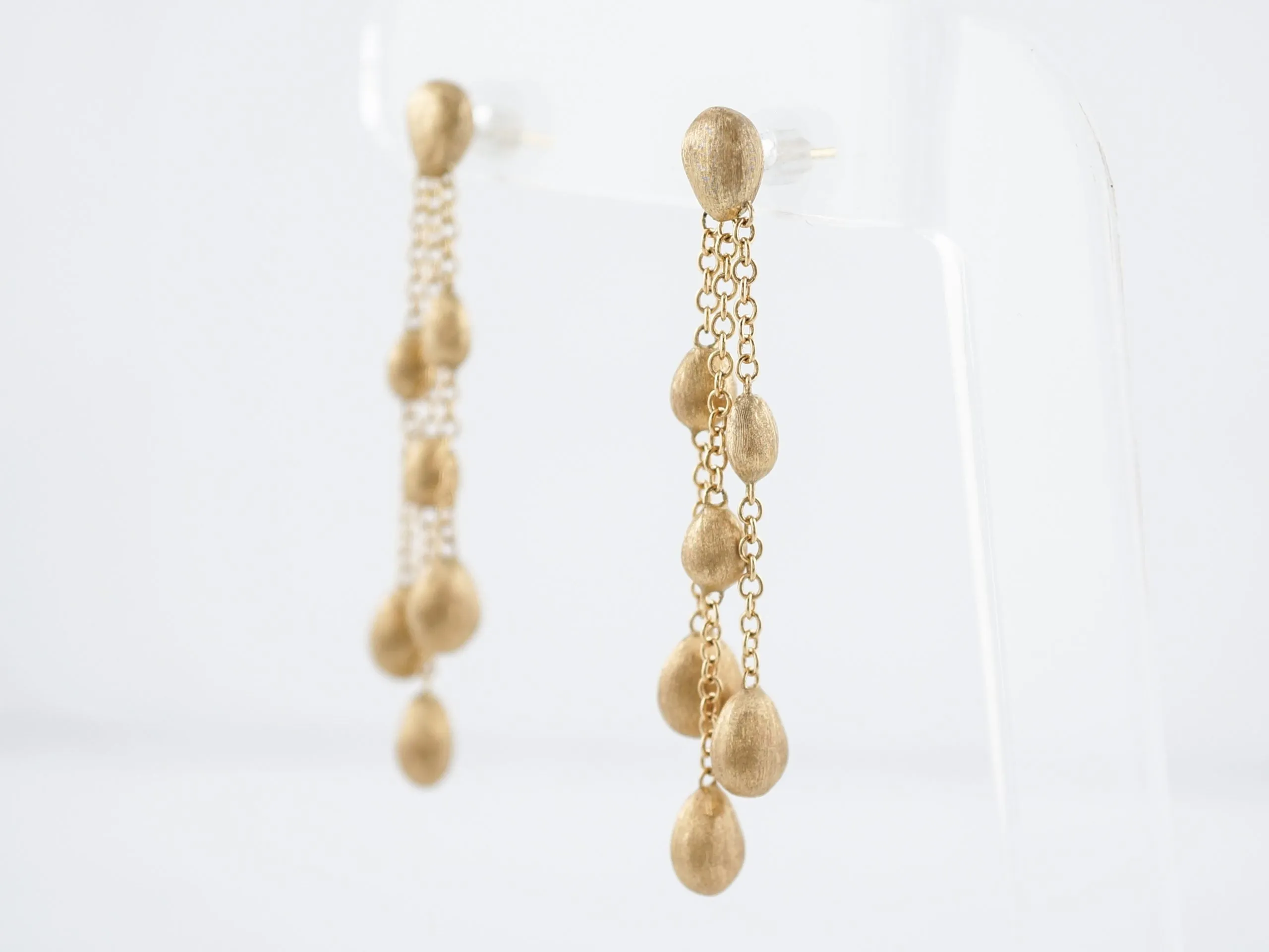 Modern Marco Bicego Earrings in 18k Yellow Gold