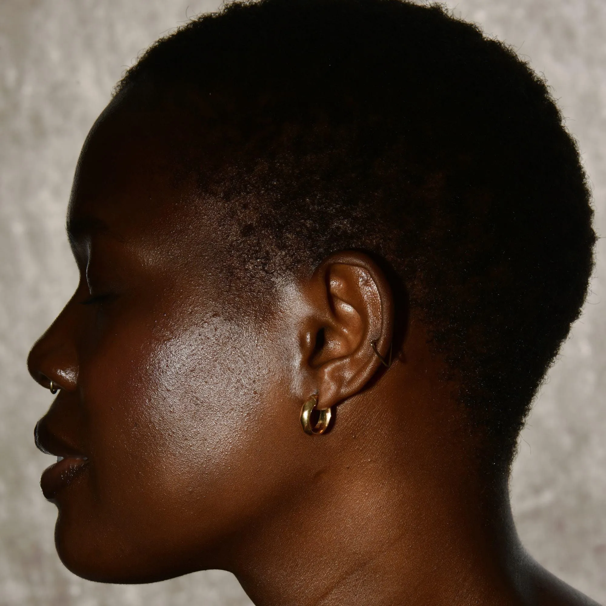 Modern Twisted Hoop Earrings