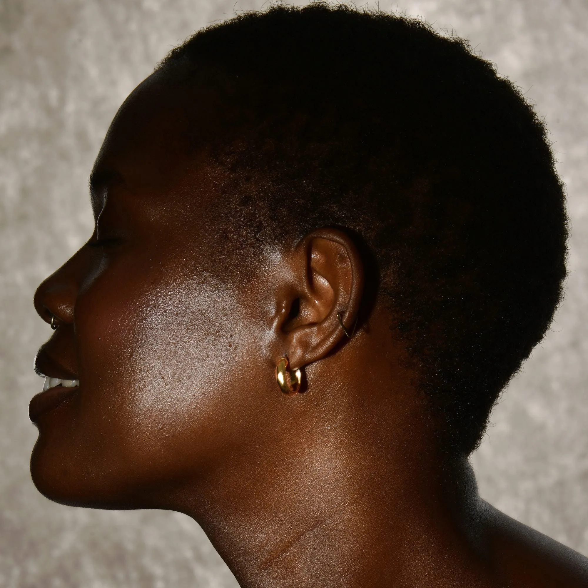 Modern Twisted Hoop Earrings