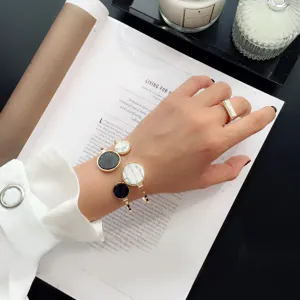 Natural Stone Cuff Bracelets