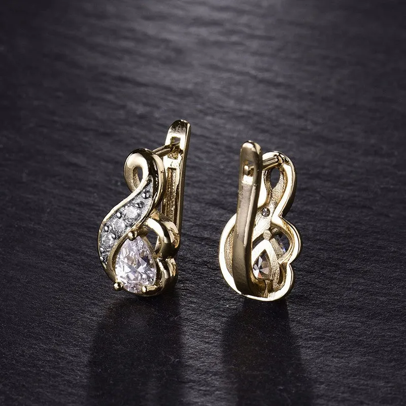 New Small Hoop Earrings for Women Silver/Gold-Color 3