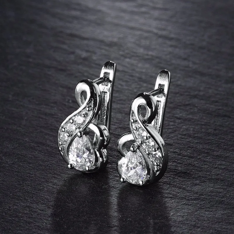 New Small Hoop Earrings for Women Silver/Gold-Color 3